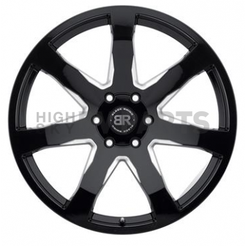 Black Rhino Wheel Mozambique - 22 x 9.5 Black With Natural Accents - 2295MZA256140B12-2