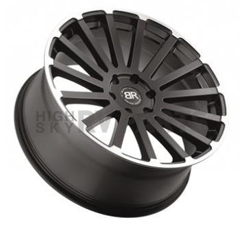 Black Rhino Wheel Spear - 22 x 9.5 Black With Natural Lip - 2295SPR106140F12-1