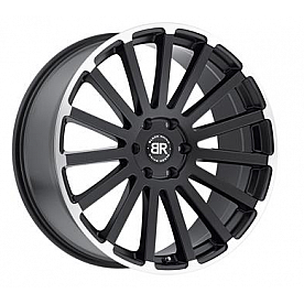 Black Rhino Wheel Spear - 22 x 9.5 Black With Natural Lip - 2295SPR106140F12