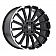Black Rhino Wheel Spear - 22 x 9.5 Black With Natural Lip - 2295SPR106140F12