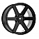 Black Rhino Wheel Karoo - 24 x 10 Black - 2410KAR206140M12
