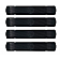 KC Hilites Roof Rack - M-RACKS Aluminum Direct-Fit Black Rectangular With 1 LED Radius Light Bar - 92103