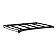 KC Hilites M-RACKS Roof Rack Black Aluminum with LED Light Bar - 92143
