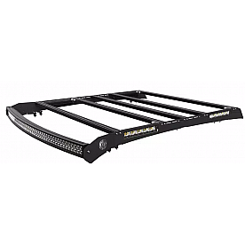 KC Hilites Roof Rack - M-RACKS Black Aluminum 5 Bars With Lighting Mounts Rectangular - 92171