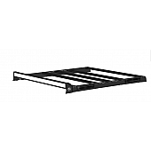 KC Hilites M-RACKS Roof Rack Black Aluminum with LED Light Bar - 92183