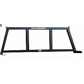 Magnum Truck Racks Headache Rack Frame Only Aluminum Black Matte Powder Coated - 102EC