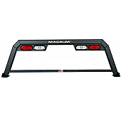 Magnum Truck Racks Headache Rack Frame Only Aluminum Black Matte Powder Coated - 217HHP
