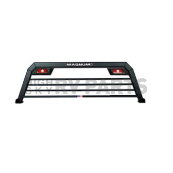 Magnum Truck Racks Headache Rack Louvered Aluminum Black Matte Powder Coated - 78817331S