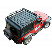 Paramount Automotive Roof Rack - Jamboree Textured Black Steel - 510336