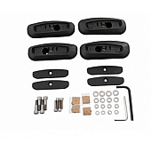 Rhino-Rack USA Roof Rack Mounting Kit Black Set Of 4 - RCP32BK