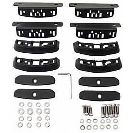 Rhino-Rack USA Roof Rack Mounting Kit Black Set Of 4 - RCP43BK
