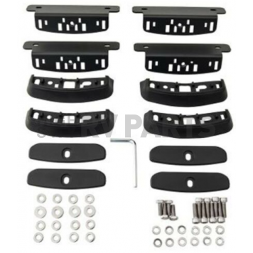 Rhino-Rack USA Roof Rack Mounting Kit Black Set Of 4 - RCP43BK
