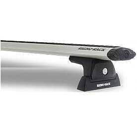Rhino-Rack USA Roof Rack - 59 Inch Silver 2 Bars Direct-Fit - JC00300