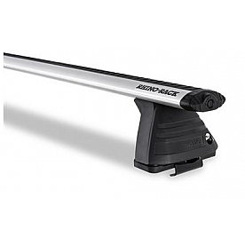 Rhino-Rack USA Roof Rack - 54 Inch Silver - 2 Bars Direct-Fit - JC00398