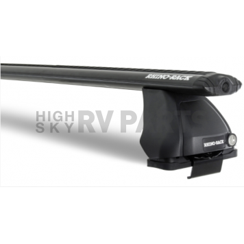 Rhino-Rack USA Roof Rack - 50 Inch Black 2 Bars Direct-Fit - JB0253