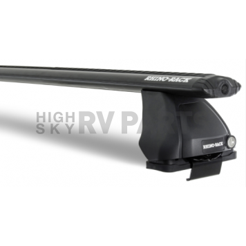 Rhino-Rack USA Roof Rack - 54 Inch Black - 2 Bars Direct-Fit - JC00006