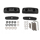 Rhino-Rack USA Roof Rack Mounting Kit Black Set Of 2 - RCP03MBK
