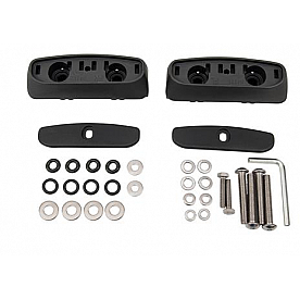 Rhino-Rack USA Roof Rack Mounting Kit Black Set Of 2 - RCP03MBK