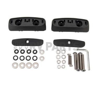 Rhino-Rack USA Roof Rack Mounting Kit Black Set Of 2 - RCP03MBK
