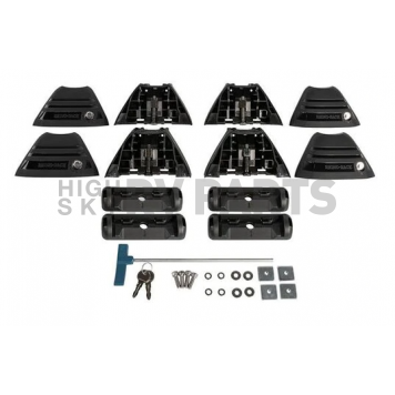 Rhino-Rack USA Roof Rack Mounting Kit Black Set Of 4 - RLKVO