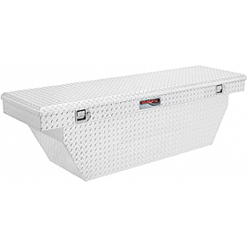 TrailFX Tool Box - Crossover 16 Gauge Aluminum 7.6 Cubic Feet Angled - 120631