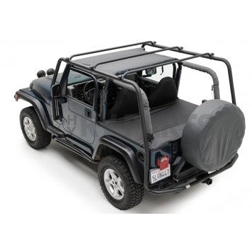 Smittybilt Roof Rack - Round 300 Pounds - 76713-3