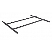 Roll-N-Lock Cargo Carrier- Tonneau Cover Mount 350 Pound Capacity Aluminum - QR122