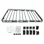 Paramount Automotive Roof Rack - Rectangular 300 Pound Capacity 1-1/2 Inch Steel Tube - 51-0687