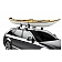 Thule DockGlide Kayak Rack - Horizontal Black Saddle Holds 1 Kayak - 896