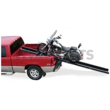 Blue Ox Motorcycle Carrier - Bed Mount Pivot Tube Steel Black - SC9053