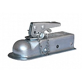 Husky Towing 2K Trailer Coupler - Straight 2 inch Channel Mount for 1-7/8 inch Ball - 87070