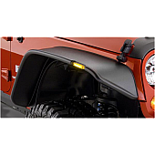 Bushwacker Fender Flare - Black Dura-Flex 2000 TPO Textured Plastic Matte Set Of 2 - 10053-07
