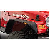 Bushwacker Fender Flare - Black Dura-Flex 2000 TPO Textured Plastic Matte Set Of 2 - 10055-07