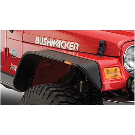 Bushwacker Fender Flare - Black Dura-Flex 2000 TPO Textured Plastic Matte Set Of 2 - 10055-07