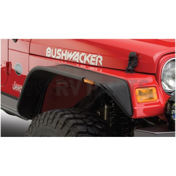 Bushwacker Fender Flare - Black Dura-Flex 2000 TPO Textured Plastic Matte Set Of 2 - 10055-07