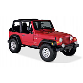 Bushwacker Fender Flare - Black Dura-Flex 2000 TPO Textured Plastic Matte Set Of 4 - 10908-07
