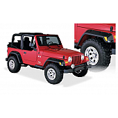 Bushwacker Fender Flare - Black Dura-Flex 2000 TPO Textured Plastic Matte Set Of 4 - 10917-07