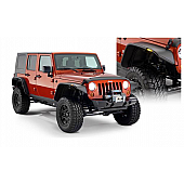 Bushwacker Fender Flare - Black Dura-Flex 2000 TPO Textured Plastic Matte Set Of 4 - 10918-07