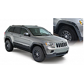 Bushwacker Fender Flare - Black Dura-Flex 2000 ABS Smooth Plastic Matte Set Of 2 - 10927-02