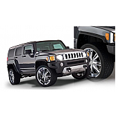 Bushwacker Fender Flare - Black Dura-Flex 2000 ABS Smooth Plastic Matte Set Of 4 - 150900-02