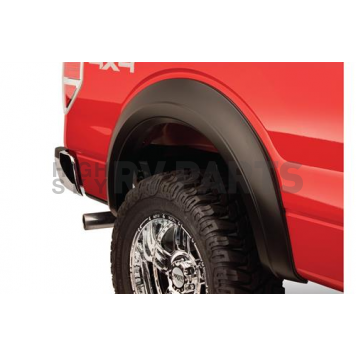 Bushwacker Fender Flare - Black Dura-Flex 2000 ABS Smooth Plastic Matte Set Of 2 - 20070-02