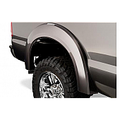 Bushwacker Fender Flare - Black Dura-Flex 2000 ABS Smooth Plastic Matte Set Of 2 - 20076-02