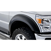 Bushwacker Fender Flare - Black Dura-Flex 2000 ABS Smooth Plastic Matte Set Of 2 - 20085-02
