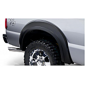 Bushwacker Fender Flare - Black Dura-Flex 2000 ABS Smooth Plastic Matte Set Of 2 - 20086-02