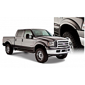 Bushwacker Fender Flare - Black Dura-Flex 2000 ABS Smooth Plastic Matte Set Of 4 - 20909-02