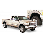 Bushwacker Fender Flare - Black Dura-Flex 2000 ABS Smooth Plastic Matte Set Of 4 - 20914-02