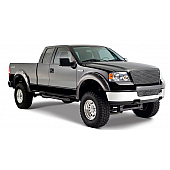 Bushwacker Fender Flare - Black Dura-Flex 2000 ABS Smooth Plastic Matte Set Of 4 - 20916-02