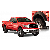 Bushwacker Fender Flare - Black Dura-Flex 2000 ABS Smooth Plastic Matte Set Of 4 - 20926-02