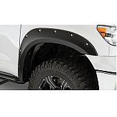 Bushwacker Fender Flare - Black Dura-Flex 2000 ABS Smooth Plastic Matte Set Of 2 - 30023-02