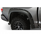 Bushwacker Fender Flare - Black Dura-Flex 2000 TPO Smooth Plastic Matte Set Of 2 - 30040-02